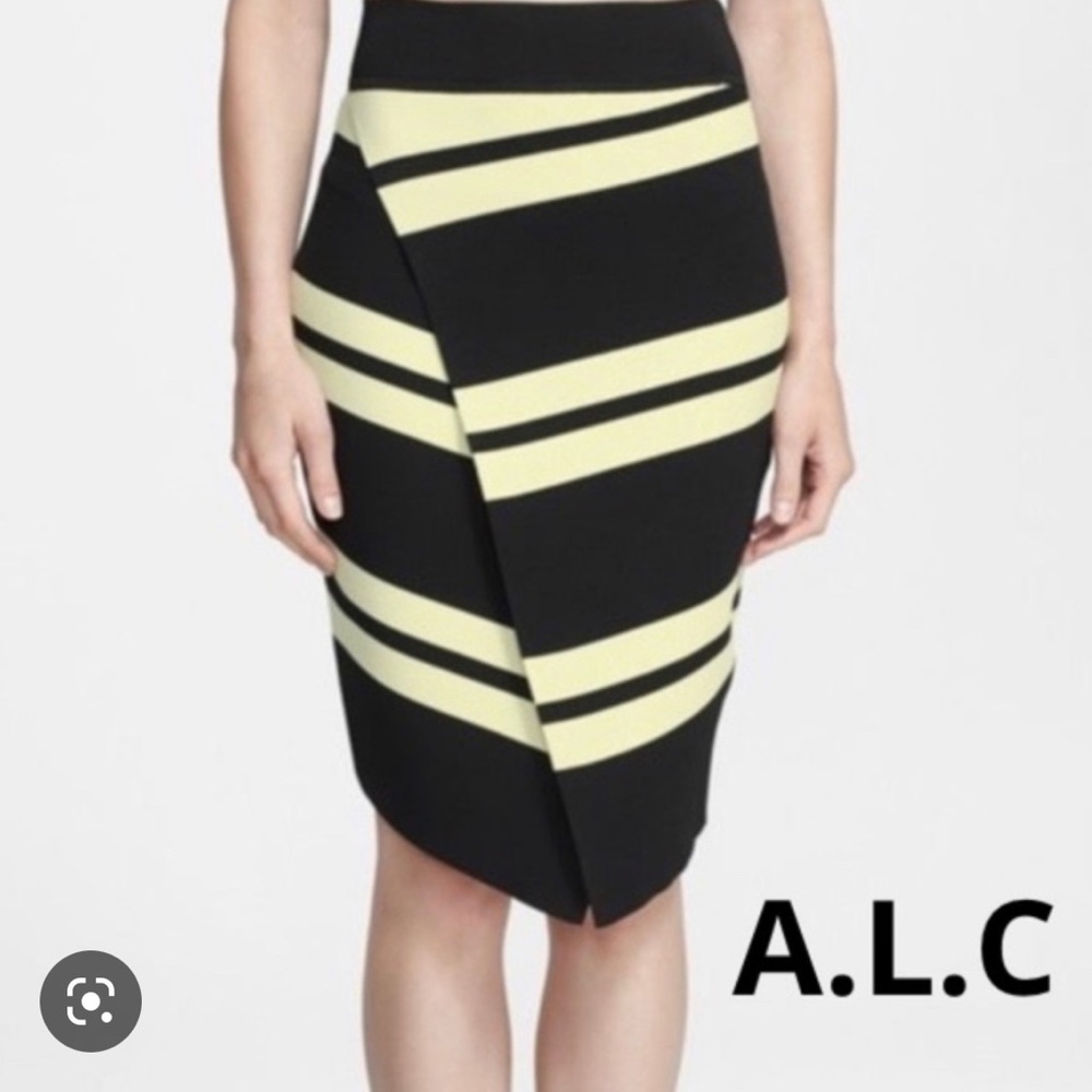Like new ALC stretch pencil wrap skirt